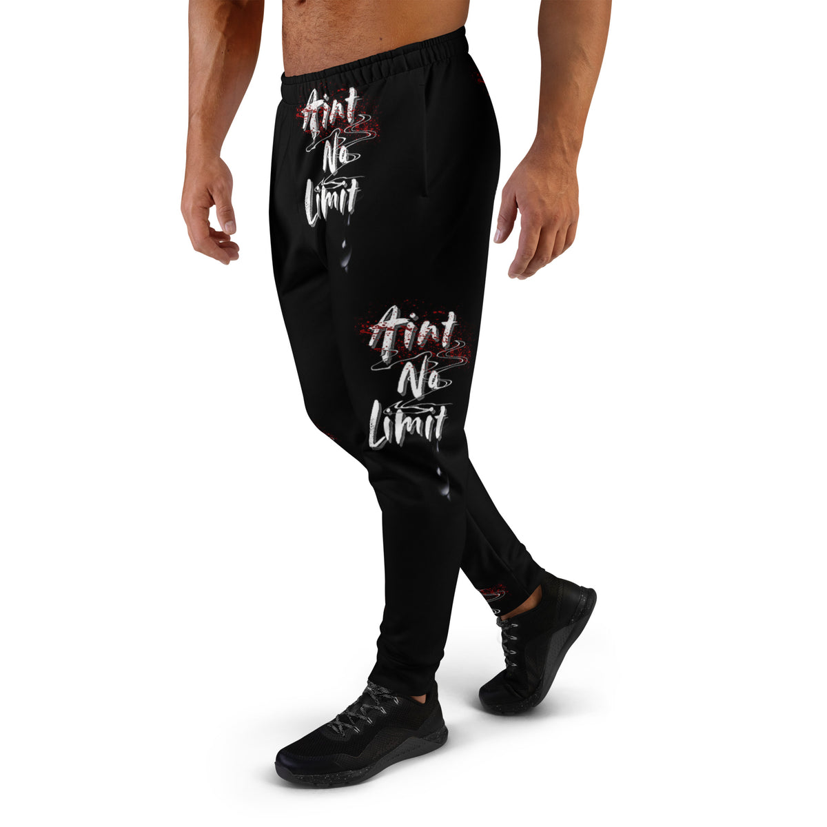 Product mockup Aint No Limit Men's Joggers
