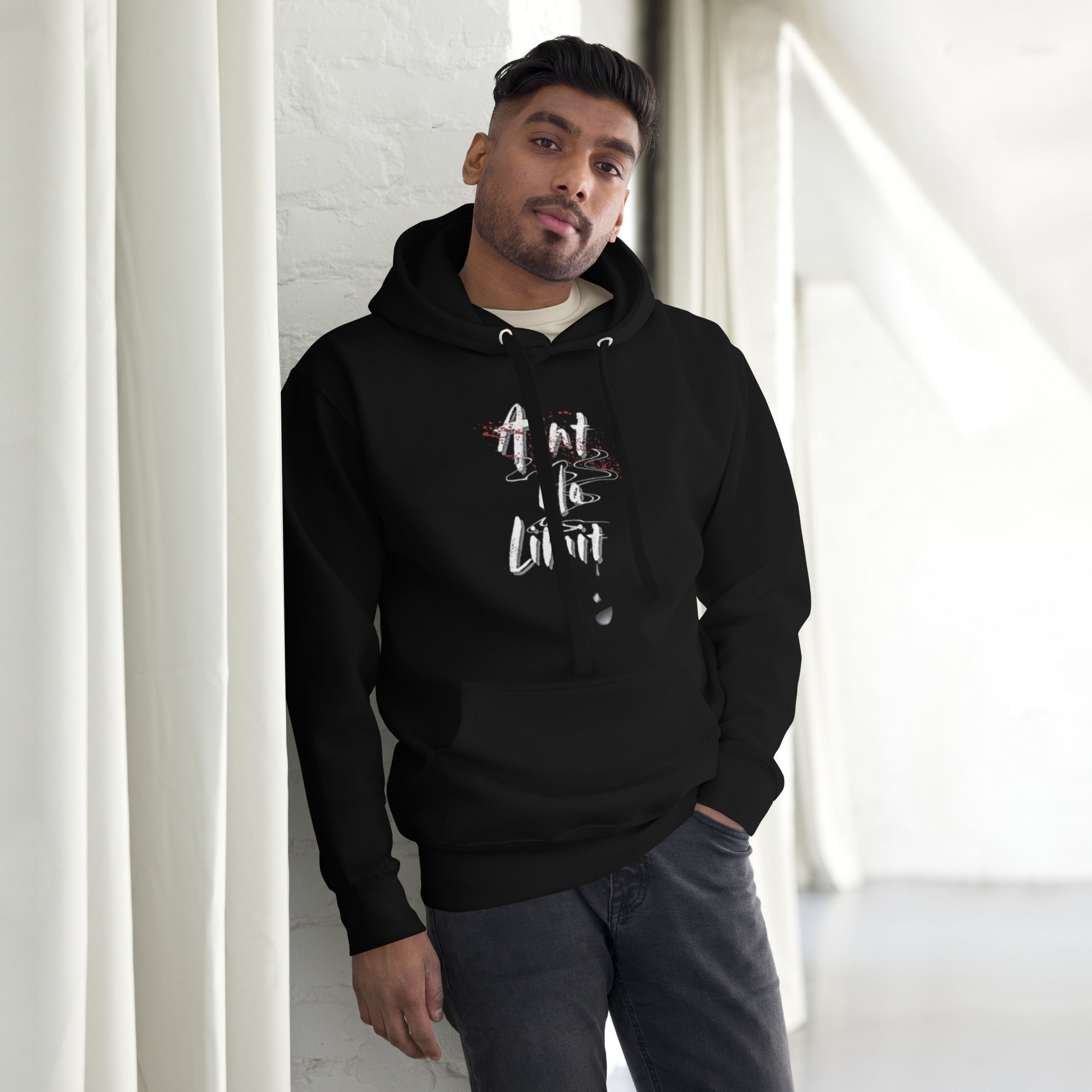 Product mockup Aint No Limit' Unisex Hoodie