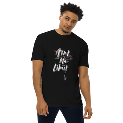 Product mockup Aint No Limit Men’s premium heavyweight tee