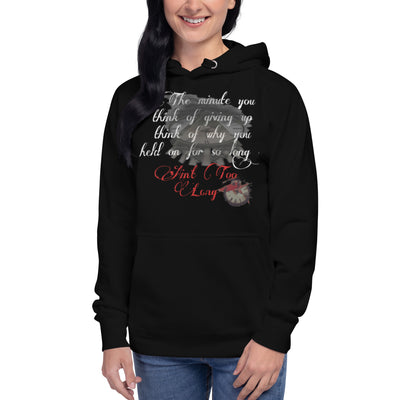 Product mockup Motivational Hoodie