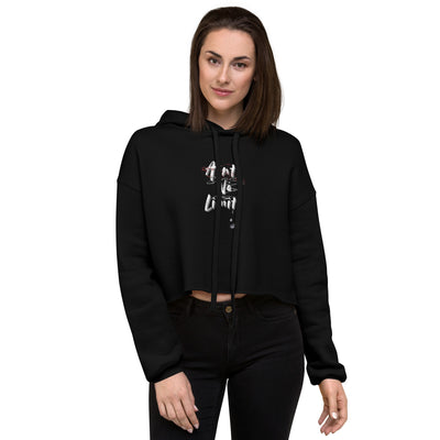 Product mockup Aint No Limit women Crop Hoodie